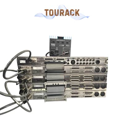 API 7800 Sidecar System w/ L100 PSU + 4x API 8200 Line Mixers (32-Channel)|PERFECT| TOURACK image 2