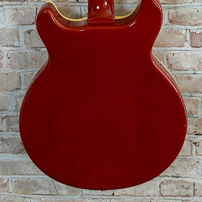 Hamer Newport Hollow Body USA 2000 - Orange Sparkle image 6