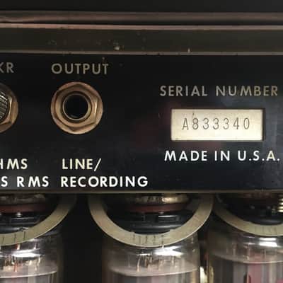 Fender Studio Bass 1979 - Black Face 220 Volts European image 7