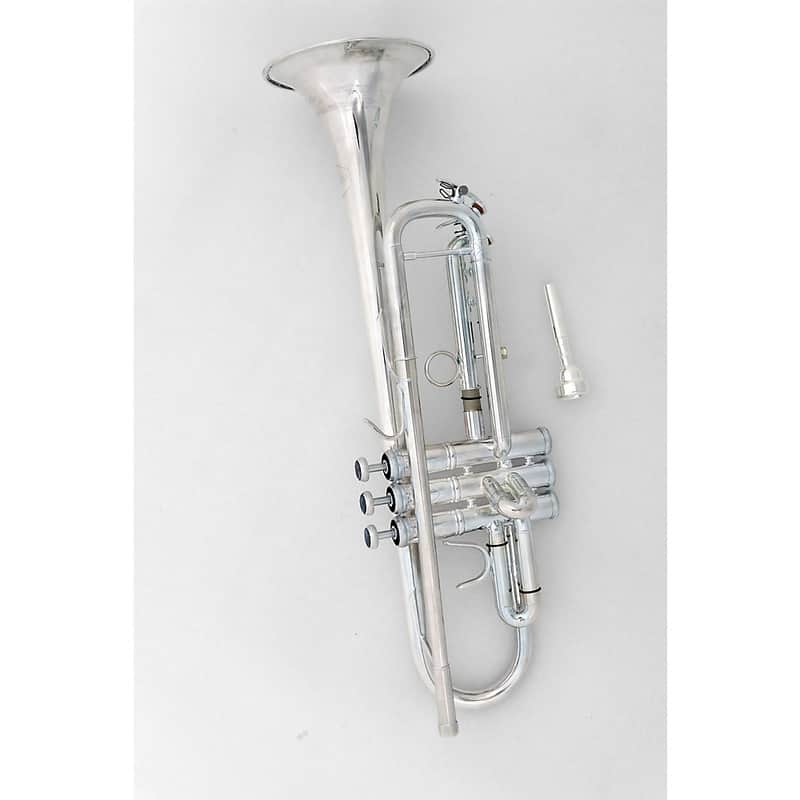 Allora ATR-580 Chicago Series Professional Bb Trumpet Regular Silver plated image 1