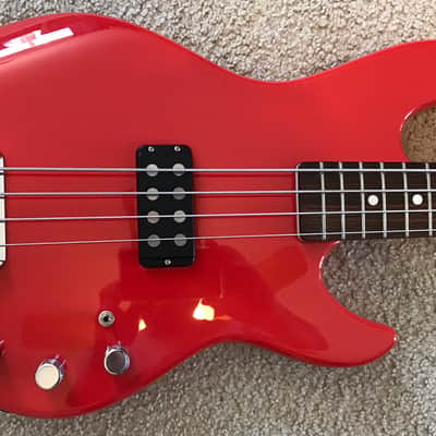 G&L L-1000 Bass 2015 Fullerton Red w/ Alnico MDF image 4