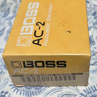 Boss AC-2 Acoustic Simulator (Silver Label) 1997 - 2006 - Yellow image 7