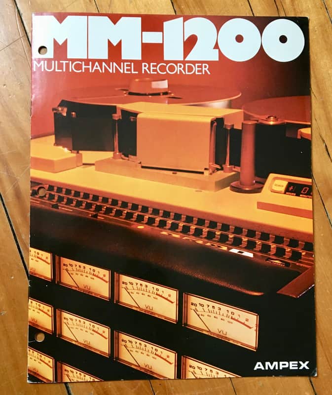 Ampex MM 1200 Brochure image 1