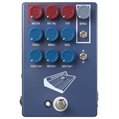 JHS Colour Box V2 Preamplifier Pedal - 10 Year Anniversary Colorway image 1