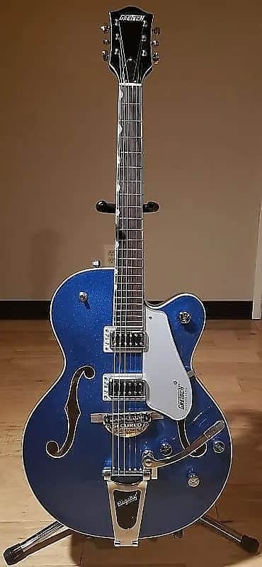 Gretsch G5420T Electromatic Hollow Body Single-Cut Electric Guitar w/ Bigbsy in Fairline Blue *IN STOCK* image 1