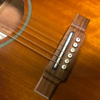 Washburn Festival Series EA20 MTS acoustic-electric guitar 1996 excellent condition with new gator hard case image 7