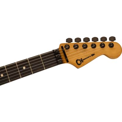 Charvel Super-Stock SD1 H FR EB Electric Guitar - Ebony Fingerboard, Diamond Life image 3