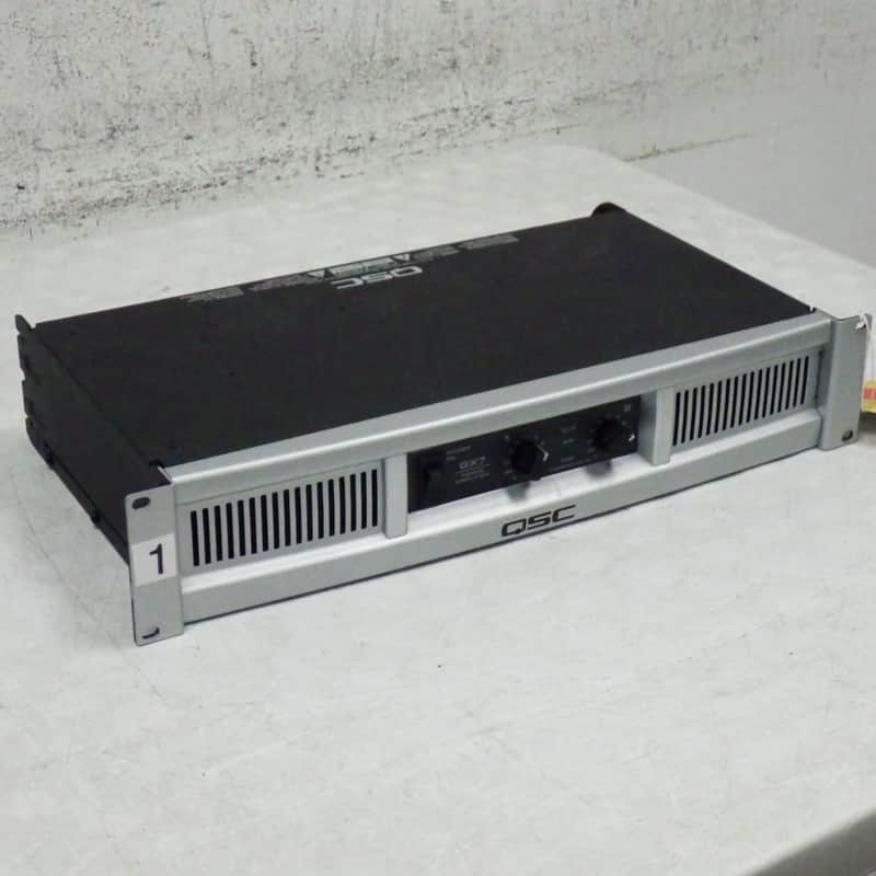 QSC GX7 2-Channel Power Amplifier 2010s - Silver