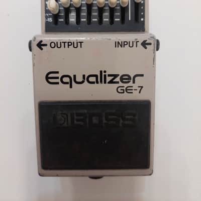 Boss GE-7 Equalizer (Black Label) 1981 - 1992 - Grey image 1
