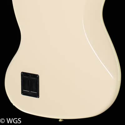 Fender Deluxe Active Jazz Bass Olympic White Pau Ferro (791) image 2