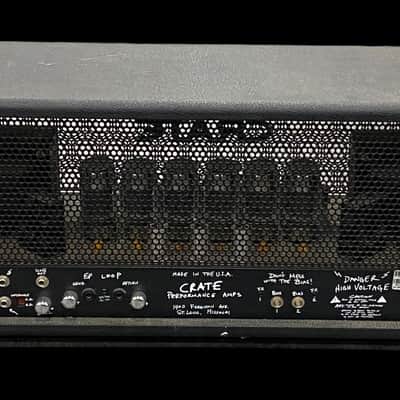 Crate BV300H Blue Voodoo 300-Watt powerhouse Guitar/Bass amp * Made at the old Ampeg factory in St. Louis, USA * Excellent condition, from our showroom! * comes with original manual * imagen 2