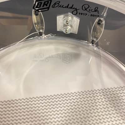 David Frangioni Collection, Trick Drums USA -Clear Acrylic 5.5x14" Buddy Rich Prototype 100th Anniversary Snare Drum image 17