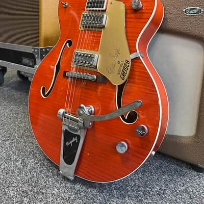 Gretsch G6120SSU Brian Setzer 2005 - Tennessee Orange image 21