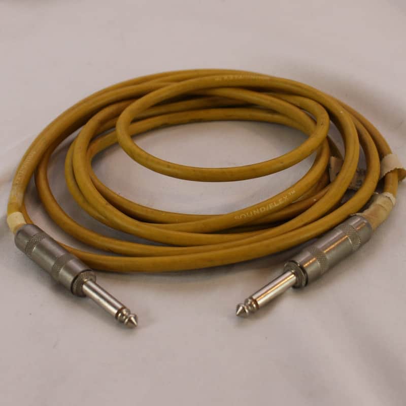 Soundflex Instrument Cable ~12Ft Mono 1/4" Male to Mono 1/4" Male image 1