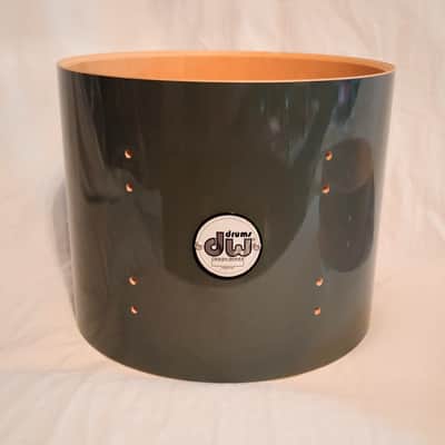 DW RACK TOM 10X8" - STEEL GRAY LACQUER - FREE SHIP TO C-USA! image 2