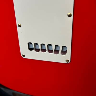 Fender Custom Shop 1956 Stratocaster NOS Fiesta Red 2006 Electric Guitar image 14