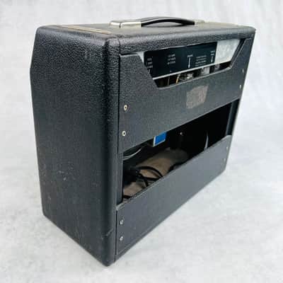 1968 Fender Vibro Champ Amplifier Drip Edge - Black image 12