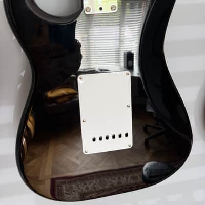Fender American Professional Stratocaster with Maple Fretboard 2018 Black, Seymour Duncan Hot Stack pickup and Fender pearlescent pick guard image 6