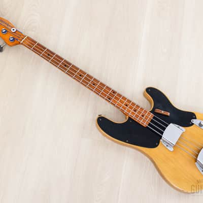1953 Fender Precision Bass Vintage Blackguard Telecaster Bass Butterscotch w/ Case image 13