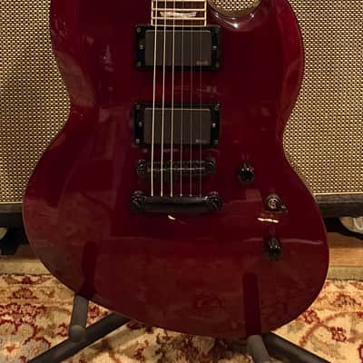 ESP LTD Viper-400 2005 - 2007 - See Thru Black Cherry image 1