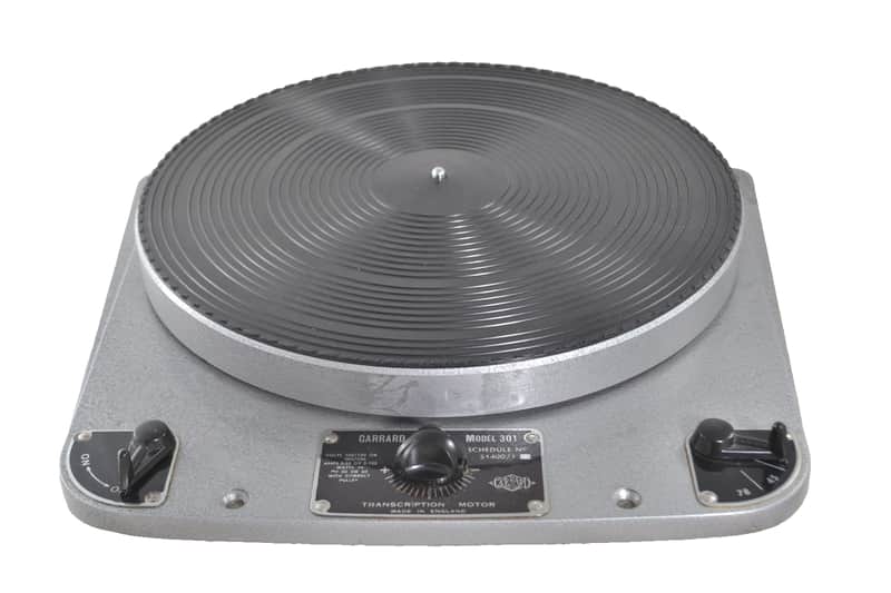 Garrard 301 Hammertone Turntable Schedule 1 Early