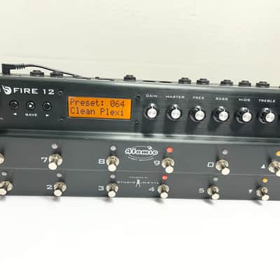 Atomic AmpliFIRE 12 Modeling Guitar Multi-Effects Amp Modeler Pedal 5 Pitch Shifter Harmonizer Whammy Perfect match for an Atomic CLR Reference FRFR Monitor Satchel the lead guitarist for Steel Panther used one live. image 19