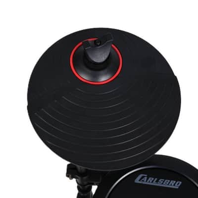 Carlsbro #CSD15M 5pc Electronic Drum Kit with Mesh Heads image 3