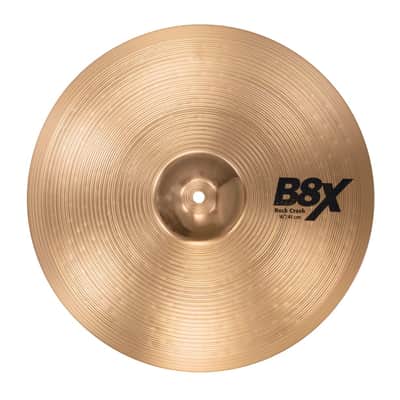 Sabian B8X Series 16 Inch Rock Crash Cymbal l B8 Bronze Alloy l 92% Copper - 8% Tin l Made in Canada l Model 41609X image 2