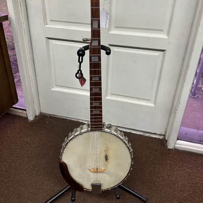 Used Alex 5 String Banjo Open Back Local Pickup Item Old Vintage image 1