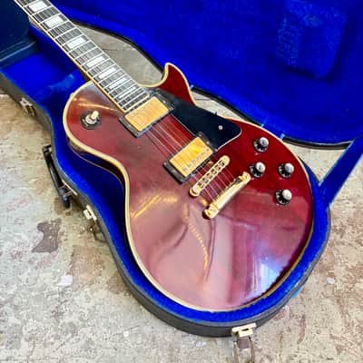 Gibson Les Paul Custom 1978 Wine Red original vintage USA image 2
