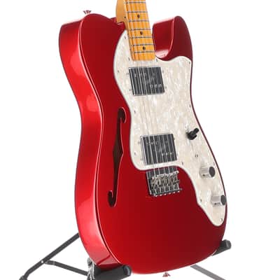 Fender American Vintage II 1972 Telecaster Thinline Candy Apple Red (P2) (17384) image 3