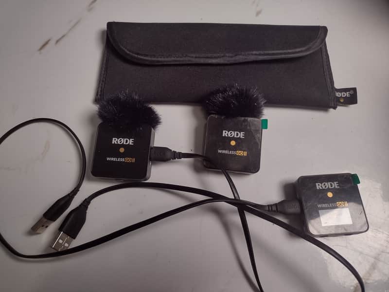 RODE Wireless GO II Dual Compact Microphone System 2021 - Present - White image 1