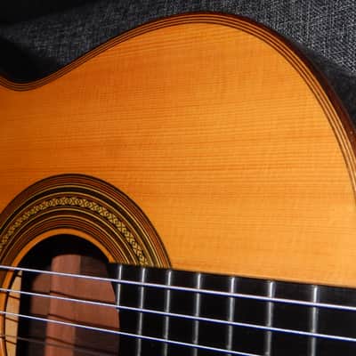 YUKINOBU CHAI CUSTOM 1989 - ROBERT BOUCHET CLASS CLASSICAL CONCERT GUITAR - SPRUCE/BRAZILIAN ROSEWOOD image 13