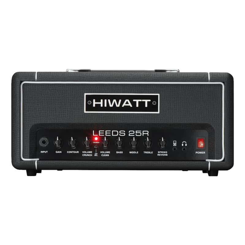 Hiwatt Leeds 25R 25-Watt Guitar Amplifier Head - Black image 1