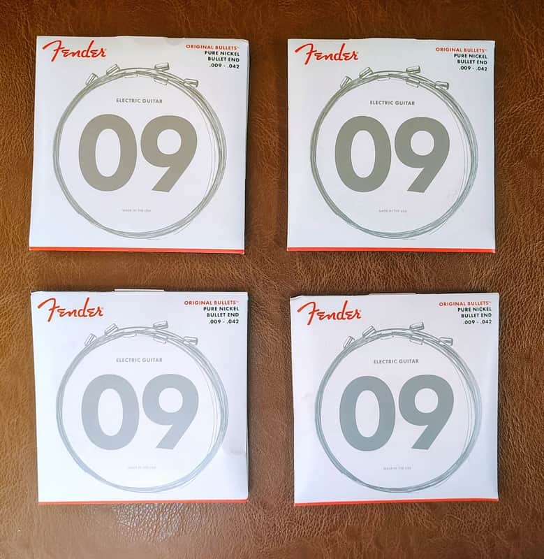 Fender 150L Pure Nickel Original Bullets - 4 Sets image 1