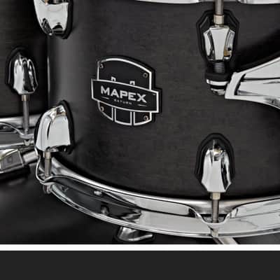 Mapex SR529XU Saturn Rock 10x7/12x8/16x14/22x18" 4pc Shell Pack 2021 - Present - Satin Black image 3
