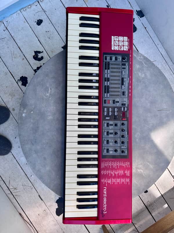 Nord Electro 3 SixtyOne (SW61) 61-Key Stage Piano / Organ - Red - w/ Soft Case image 1