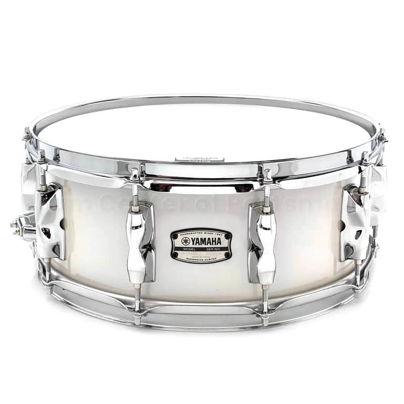 Yamaha Recording Custom Snare Drum 14x5.5 Polar White