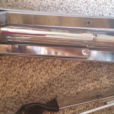 VINTAGE Ludwig Atlas SNARE STAND 60s 70s BEAUTIFUL SHAPE Rock Solid NO TARIFFS image 22