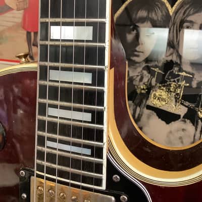 Gibson Les Paul custom 1979 - Wine red image 5