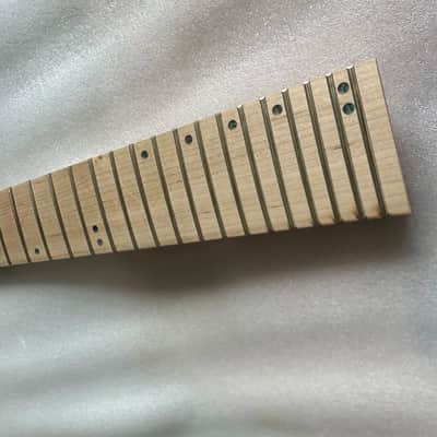 7 String Headless Guitar Neck, Maple Fingerboard 24 Frets image 4