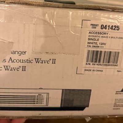 NOS Bose Acoustic Wave Music System II & Multi Disc 5 CD Changer White NEW READ image 11