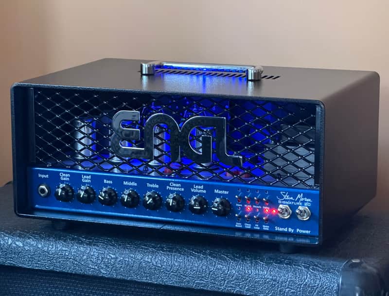 Engl E658 Steve Morse Signature 20 2-Channel 20-Watt Guitar Amp Head 2024 - Present - Blue / Black image 1