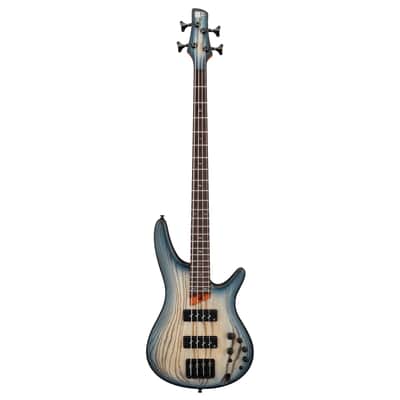 Ibanez Standard SR600E - Cosmic Blue Starburst Flat image 2