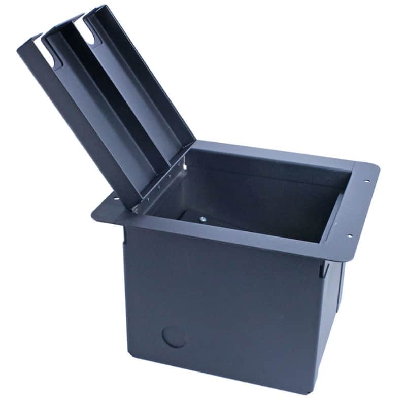 Elite Core Recessed Floor Stage Box 6 XLR FEMALE image 1