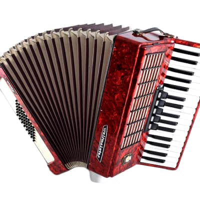TOP Quality, German Made Piano Accordion Weltmeister Stella 48 bass, 5 switches+Original Hard Case&Shoulder Straps - Accordian, Fisarmonica image 15