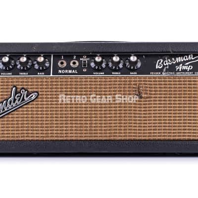 Fender Bassman AB165 1965 Vintage Tube Guitar Amp Head Rare Serviced image 2