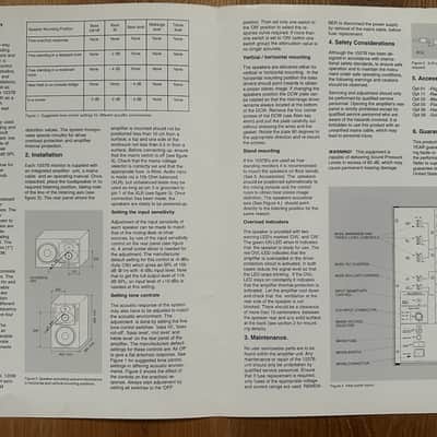 Genelec 1037B (Pair) + Wall Mounts 12" 3-Way Powered Midfield Studio Monitors 1995 - 2003 - Black image 6