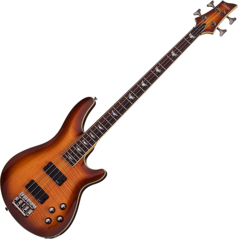 Schecter Omen Extreme-4 Active 4-String Bass Vintage Sunburst | Reverb