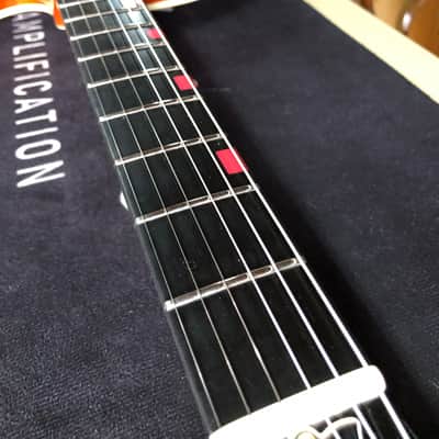 Rare Gibson Chet Atkins Country Gentleman de 1992 Sunrise Orange USA avec ses papiers et étui image 20